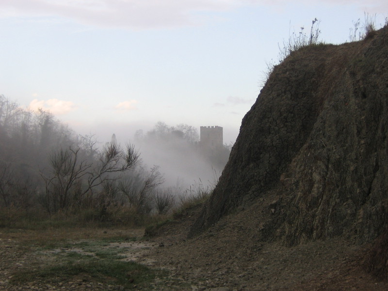 Castello nella nebbia